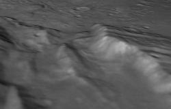 Landslides in a Charon Chasm (non-annotated)